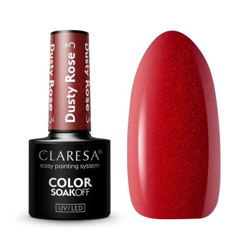 Claresa Gel Polish Dusty Rose 3 5g