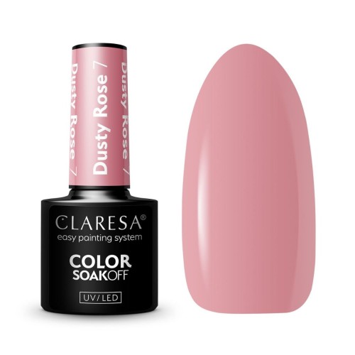 Claresa Gel Polish Dusty Rose 7 5g