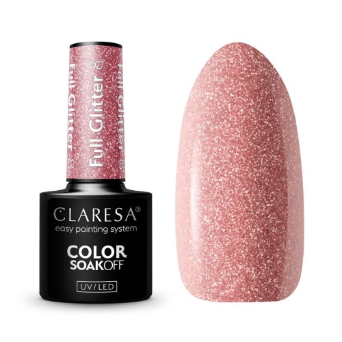 Claresa Gel Polish Full Glitter 8 5g