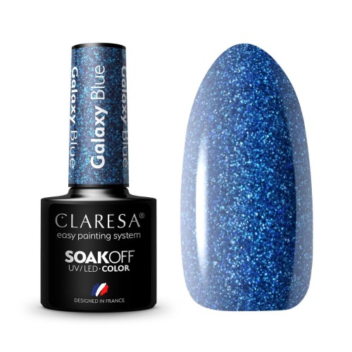 Claresa Gel Polish Galaxy Blue 5g