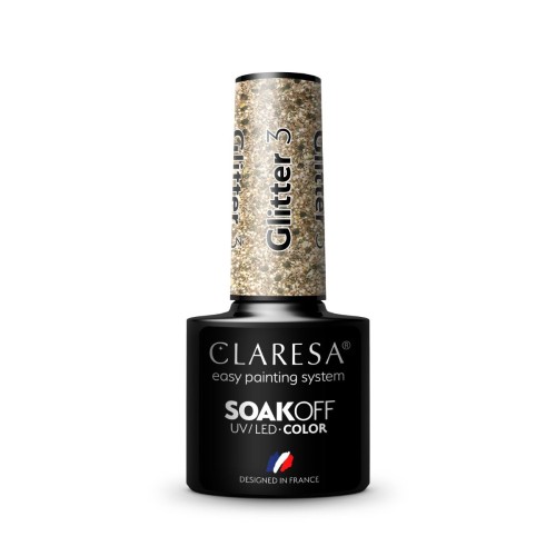 Claresa Gel Polish Glitter 3 5g