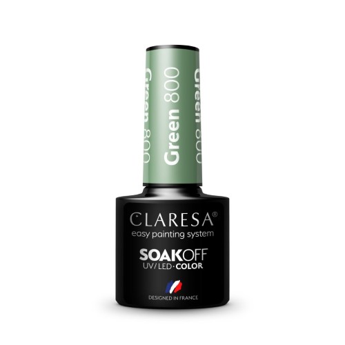 Claresa Gel Polish Green 800 5G