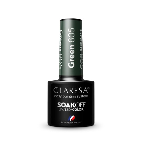 Claresa Gel Polish Green 805 5g