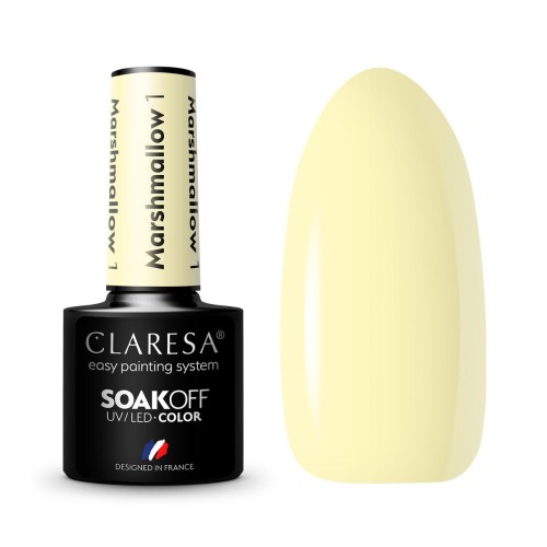 Claresa Gel Polish Marshmellow 1 5g