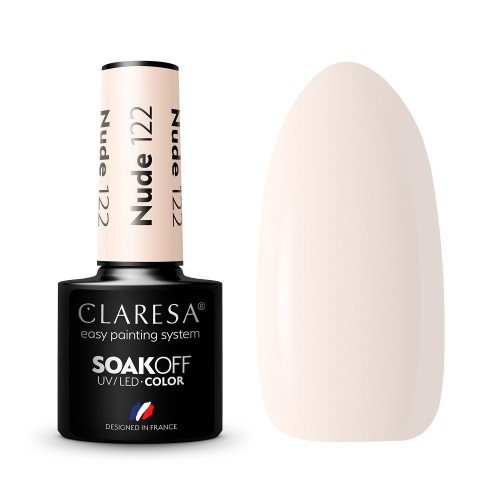 Claresa Gel Polish Nude 122 5g