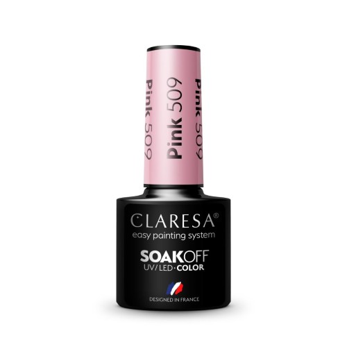 Claresa Gel Polish Pink 509 5g