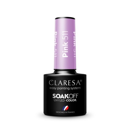 Claresa Gel Polish Pink 511 5g