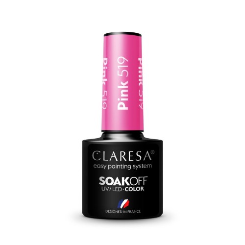 Claresa Gel Polish Pink 519 5g