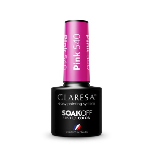 Claresa Gel Polish Pink 540 5g
