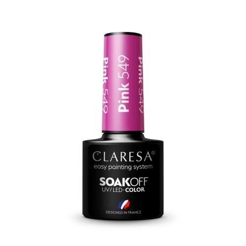 Claresa Gel Polish Pink 549 5g