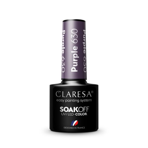 Claresa Gel Polish Purple 630 5g