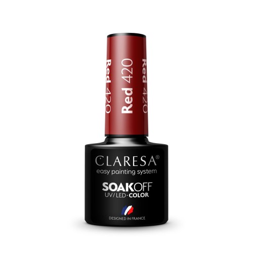 Claresa Gel Polish Red 420 5g