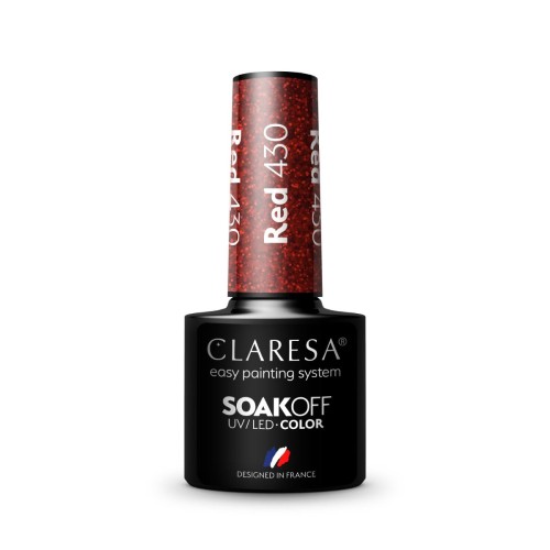 Claresa Gel Polish Red 430 5g