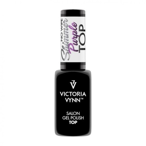 Gel polish - Top Purple No Wipe 8ml