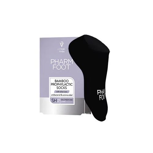 Pharm Foot Bambus Sokker Svart str. 43-46