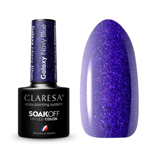 Claresa Gel Polish Galaxy Navy Blue 5g