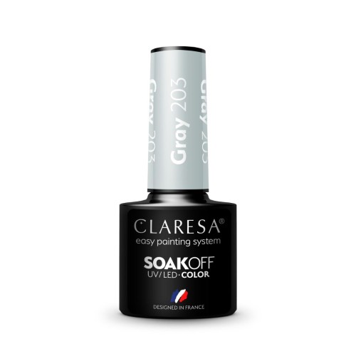Claresa Gel Polish Gray 203 5g