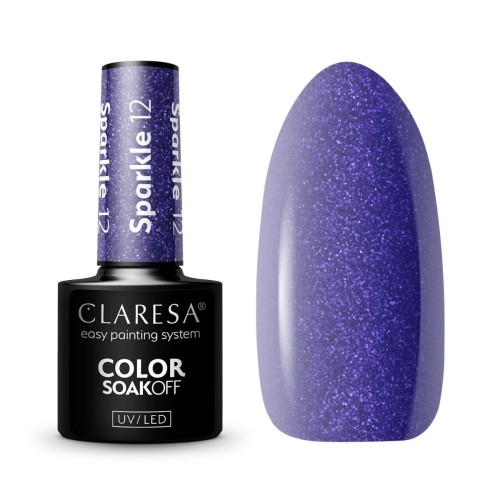 Claresa Gel Polish Sparkle 12 5g